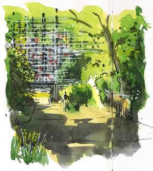 Meine echte Zeichnung. Weniger genau. Mehr ich.